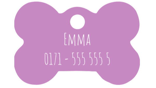 Hundemarke "Knochen" Hundemarke "Knochen"